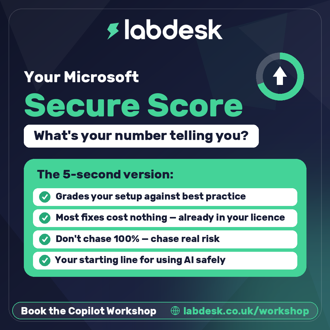 Microsoft secure score